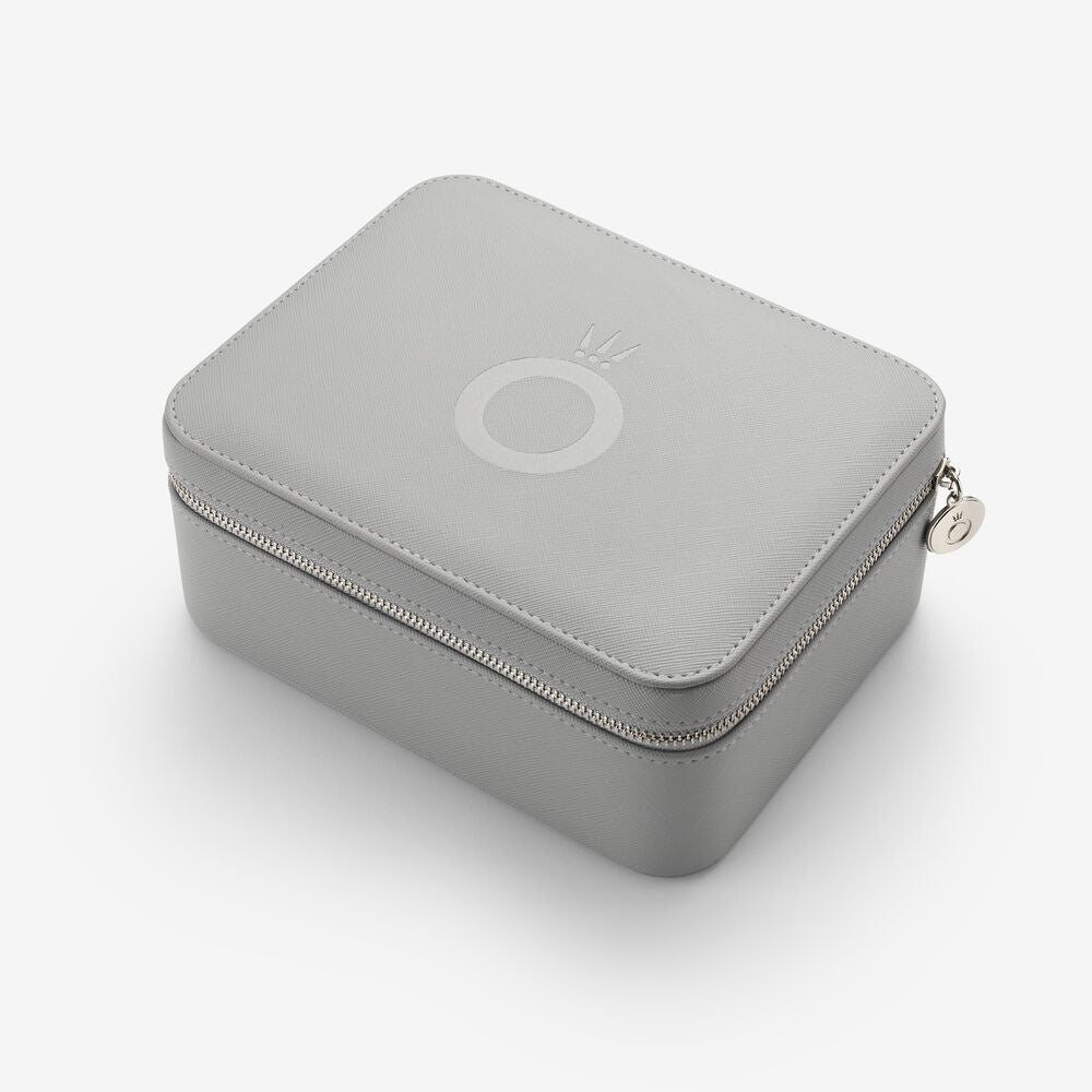 PANDORA Grey Medium Jewellery Box PUKP5285