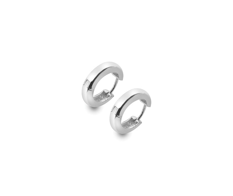 Sterling Silver Huggie Earrings 393