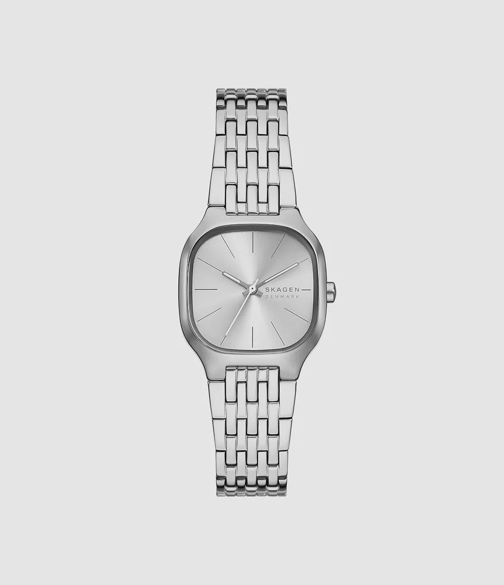 Skagen Mellem Lille Three-Hand Silver SS Watch SKW3159