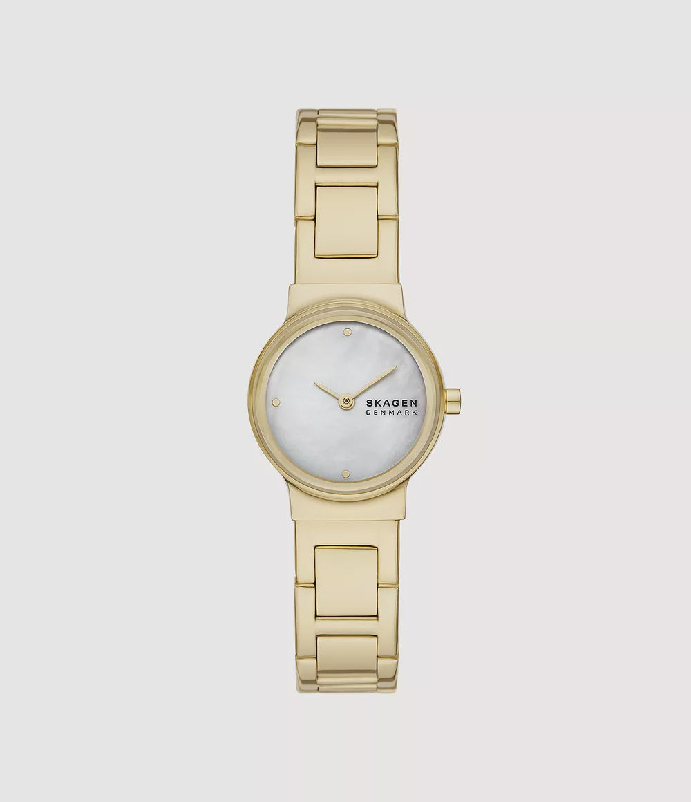 Skagen Freja Lille Two-Hand Gold Stainless Steel Watch SKW3167