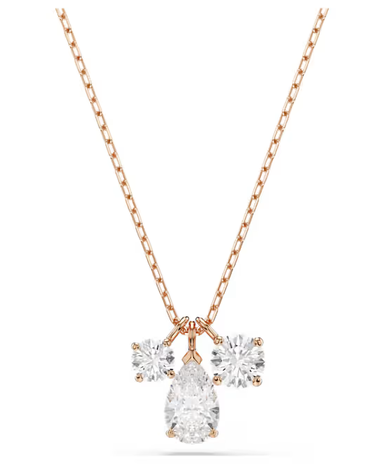 Swarovski Mesmera pendant Mixed cuts, White, Rose gold-tone plated 5734245