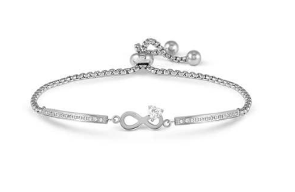 NOMINATION Milleluci Refined Steel Infinite Bracelet 028019-024