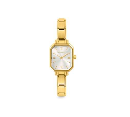 NOMINATION Paris Watch Gold Tone Rectangular Dial 076032-017