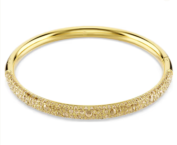 Swarovski Sublima Bangle Gold Tone Size M 5723337