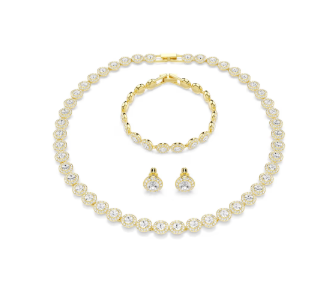 Swarovski Una Gold Tone Set of 3 5750619