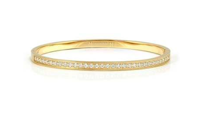 Nomination Pretty Bangles Gold Tone CZ Large Size 029524-020