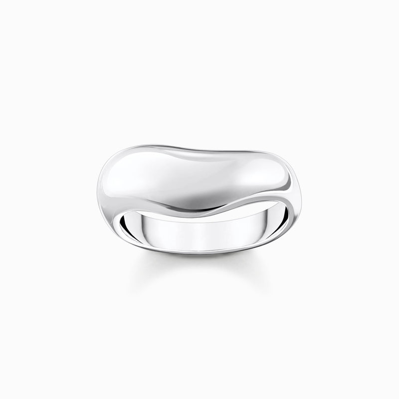 Thomas Sabo Silver ring in organic shape TR2473-001-21