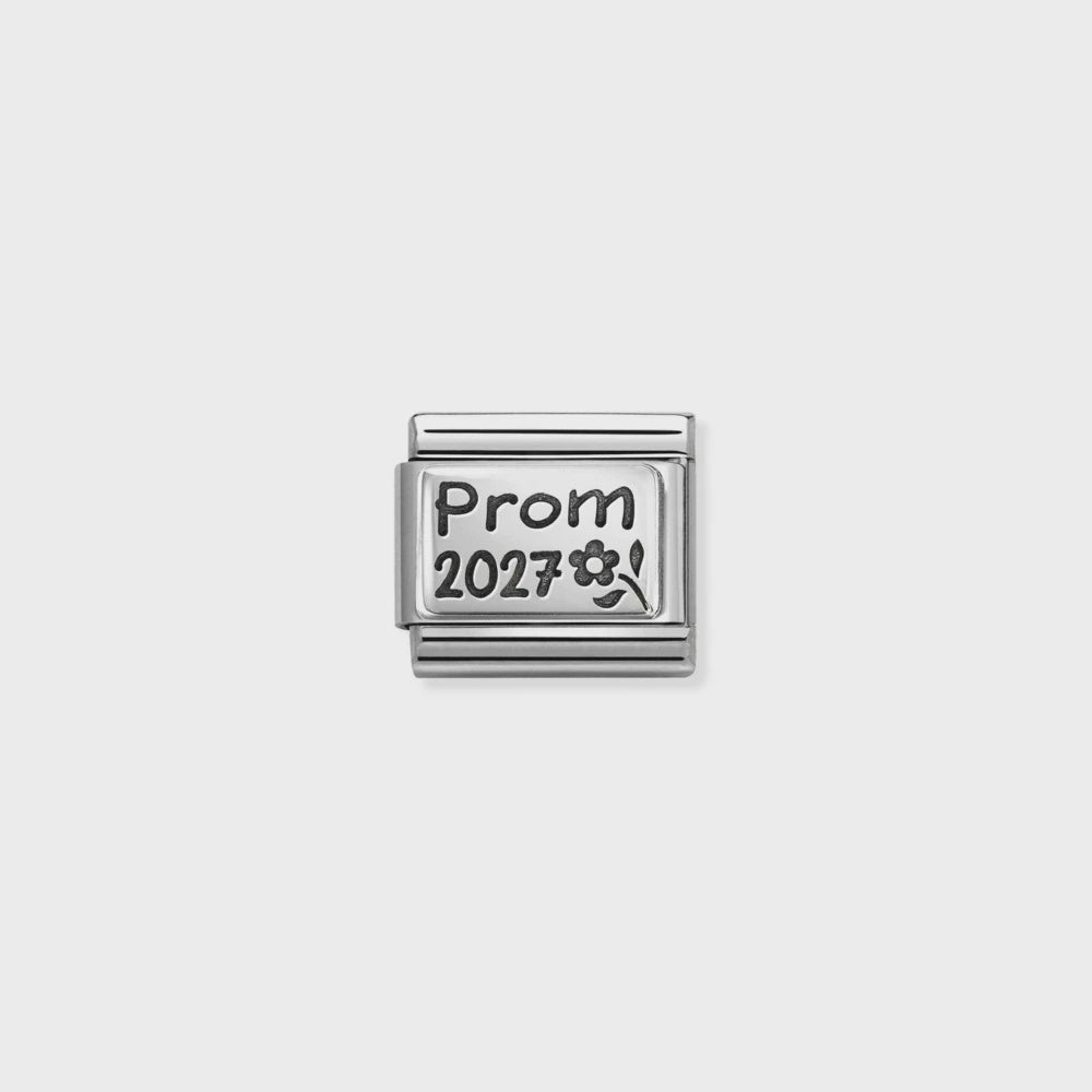 Nomination Steel And 925 Sterling Silver Prom 2027 Plate 330102-66