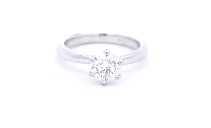 Platinum Solitaire Diamond Ring - ASM1511