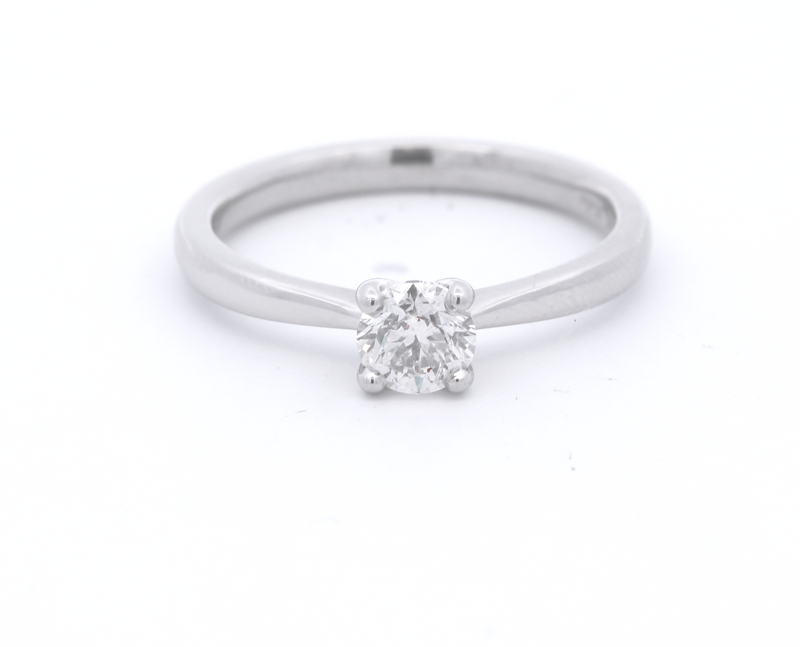 Platinum Solitaire Diamond Ring 0.55ct - ASM1561