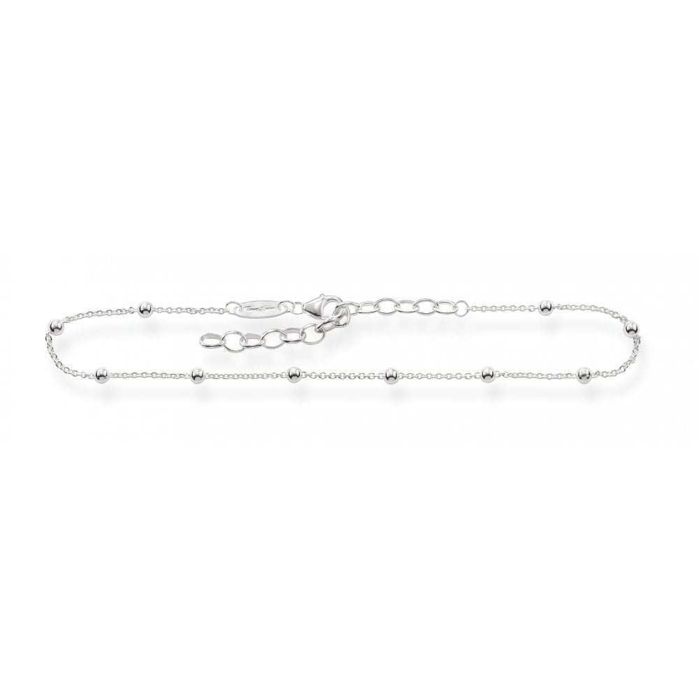Thomas Sabo Sterling Silver Anklet AK0002-001-12-L27v