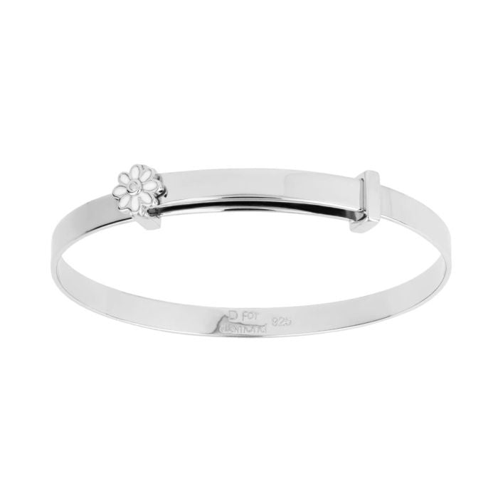 D for Diamond Daisy Bangle B4316