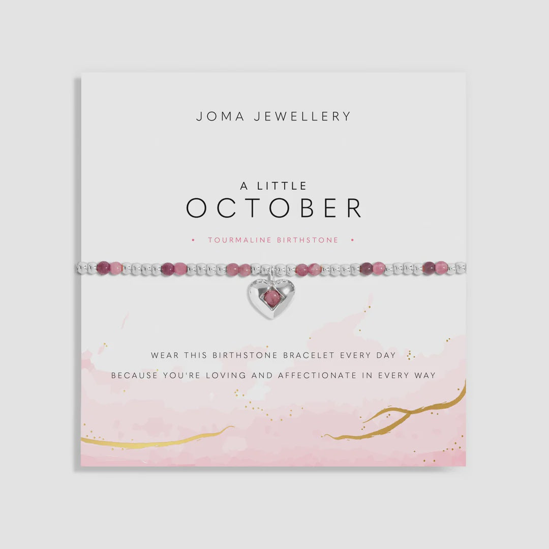 Joma a Little October Tourmaline Bracelet 8324