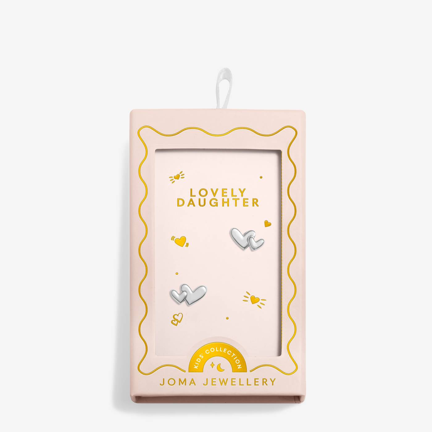 Joma Kids' Moments To Shine 'Lovely Daughter' Earrings In Silver Plating C1044