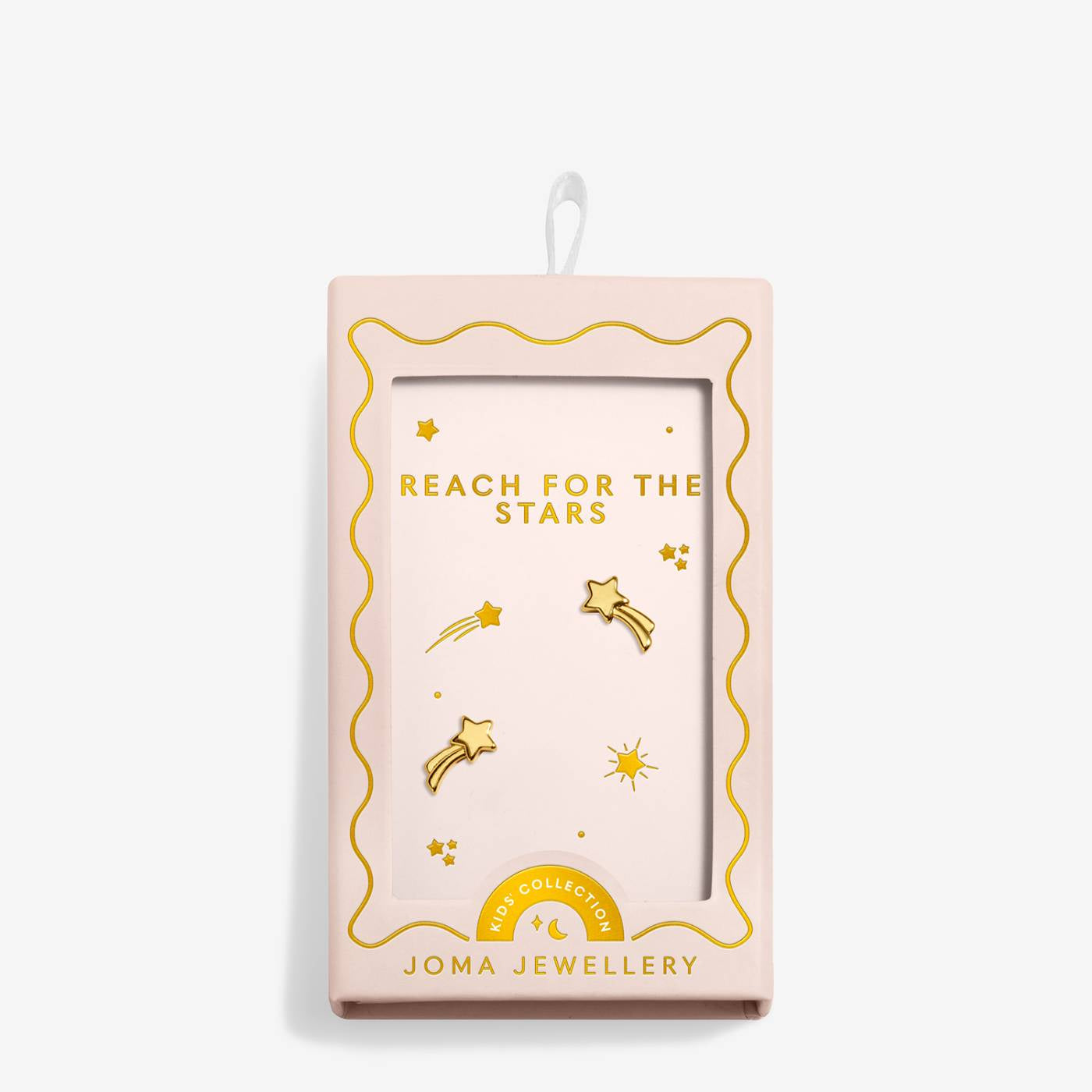 Joma Kids' Moments To Shine 'Reach For The Stars' Earrings In Gold Plating C1049