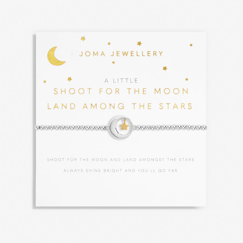 Joma Jewellery Children's A Little 'Shoot For The Moon And Land Among The Stars' Bracelet C723
