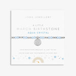 Joma Jewellery Children's Birthstone A Little March Bracelet C784