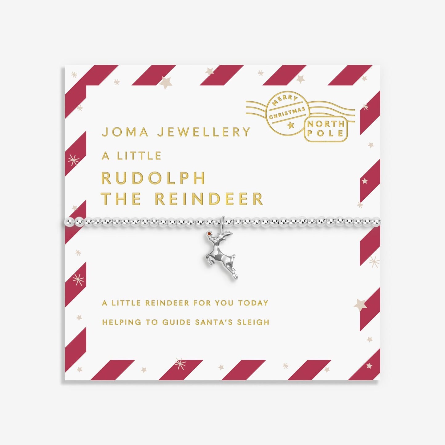 Joma Kids' Love From Santa 'Rudolph The Reindeer' Bracelet C890