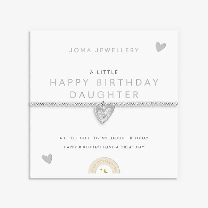Joma Kids' A Little 'Happy Birthday Daughter' Bracelet C914