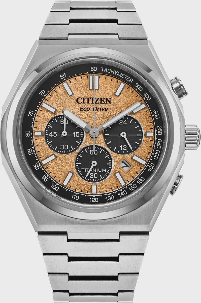 Citizen Gents Eco-Drive Zenshin Titanium Watch CA4610-85Z