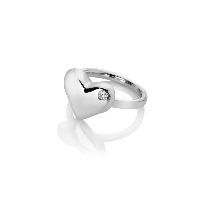 Hot Diamonds Silver Statement Ring DR275