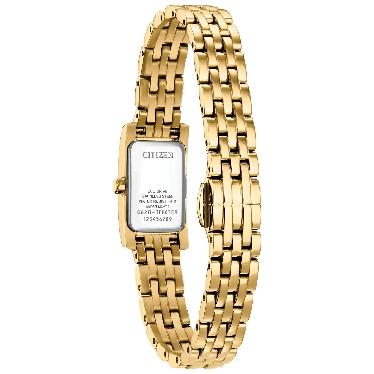 Citizen Ladieas Gold Tone Petite Palidoro Watch EG7112-59D