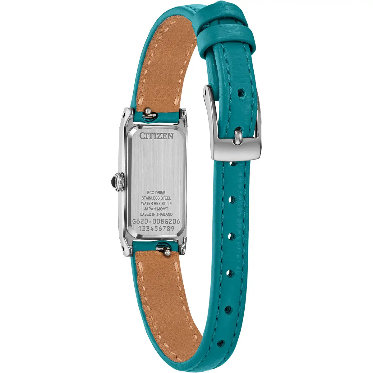 Citizen 'Fio' Watch teal strap EG7120-00A