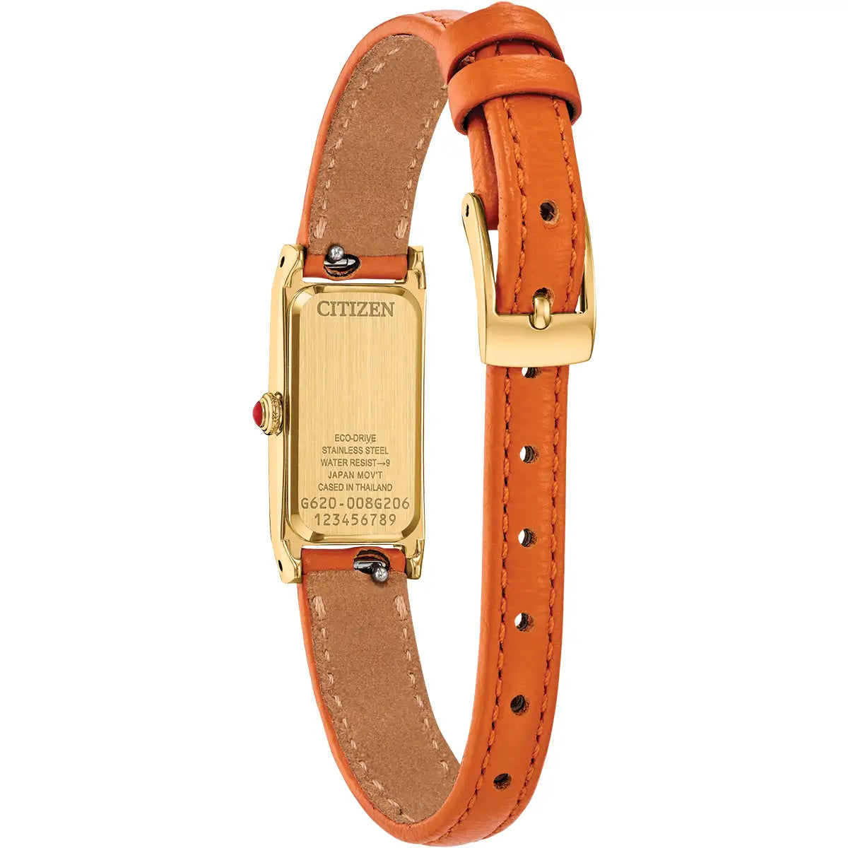 Citizen 'Fio' Watch Orange Strap EG7122-04A