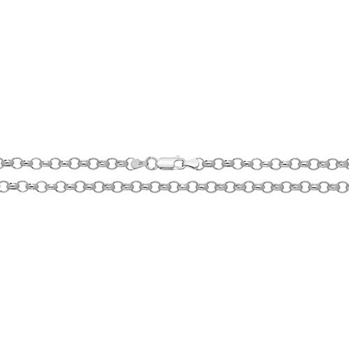 Silver Round Belcher Chain 22" G1031/22