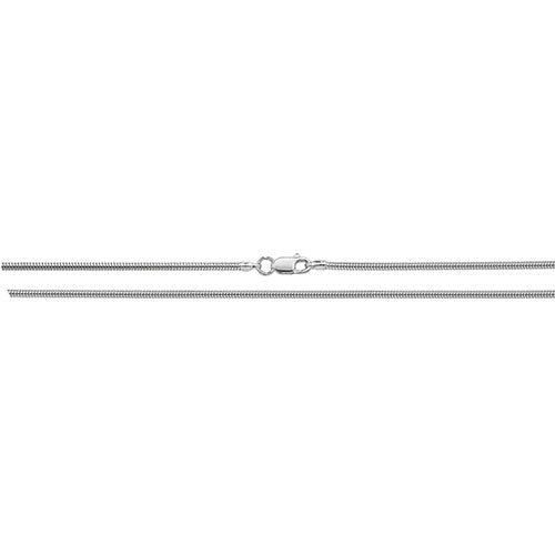 Silver RND Snake Chain 22" G1052/22