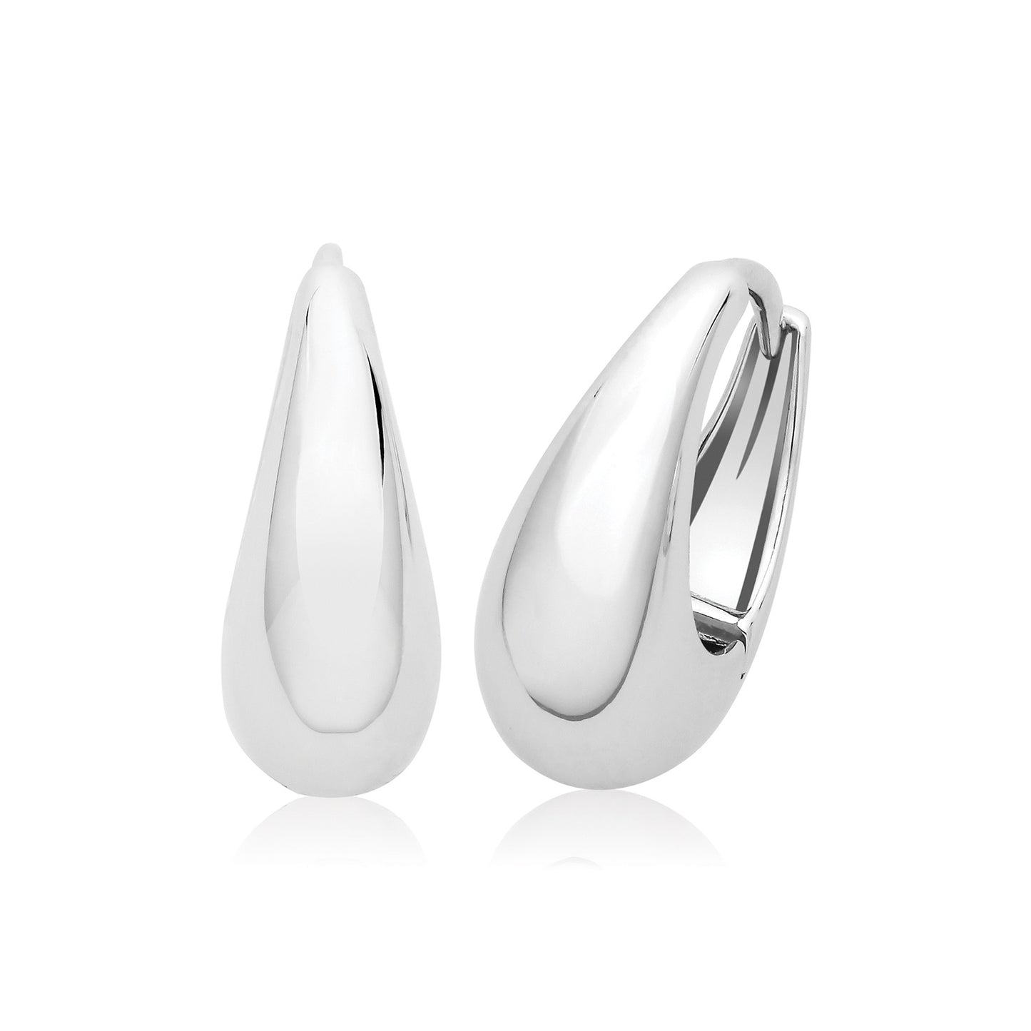 SIlver Dome Drop Earrings G51411