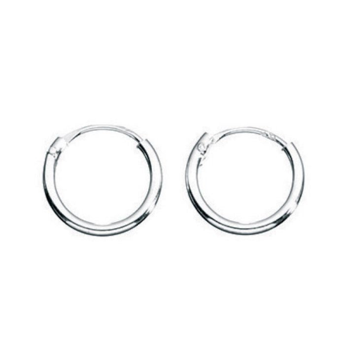 Sterling Silver 10mm Hoop Earrings