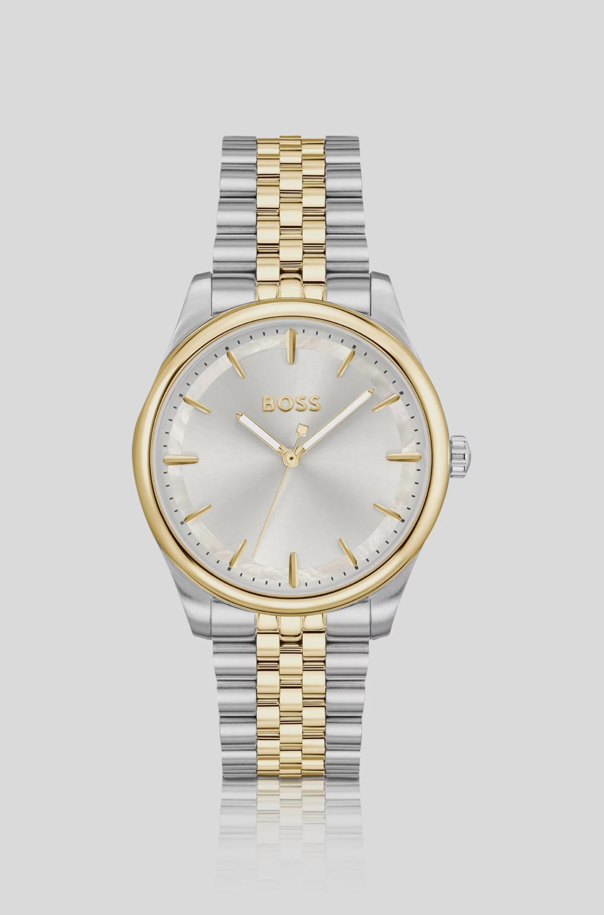 Boss two-tone watch with MOP Inlay 1502779