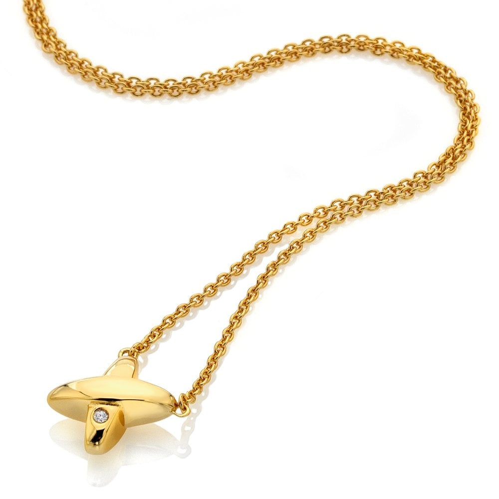 Hot Diamonds HD X GE Coupled Necklace DN239