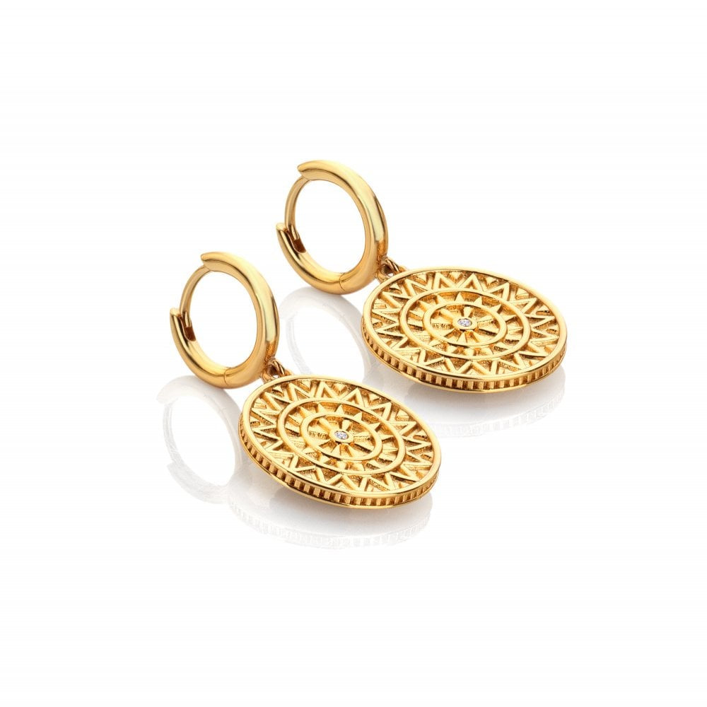 Hot Diamonds Athena YGP Earrings DE890
