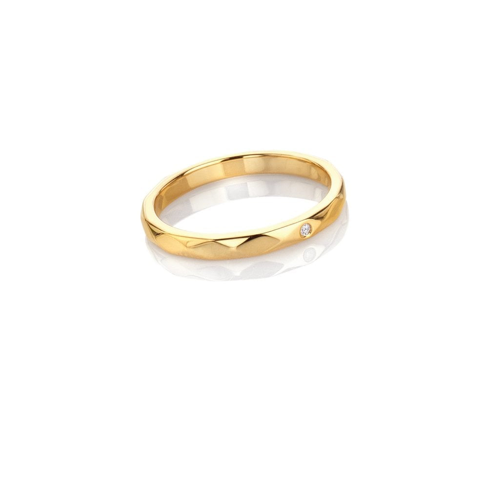 Hot Diamonds Harlequin Ring YGP DR322
