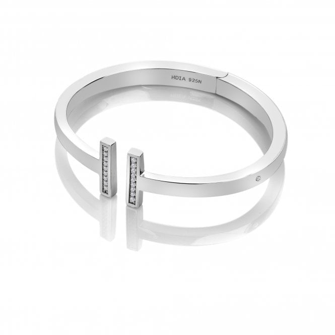 Hot Diamonds x TG T-Bar Bangle DC202