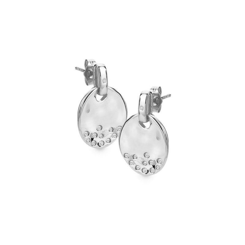 Hot Diamonds Silver Illuminate Drop Earrings DE826