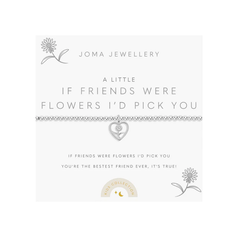 Joma Jewellery Children's A Little If Friends Were Flowers I'd Pick You Bracelet C766