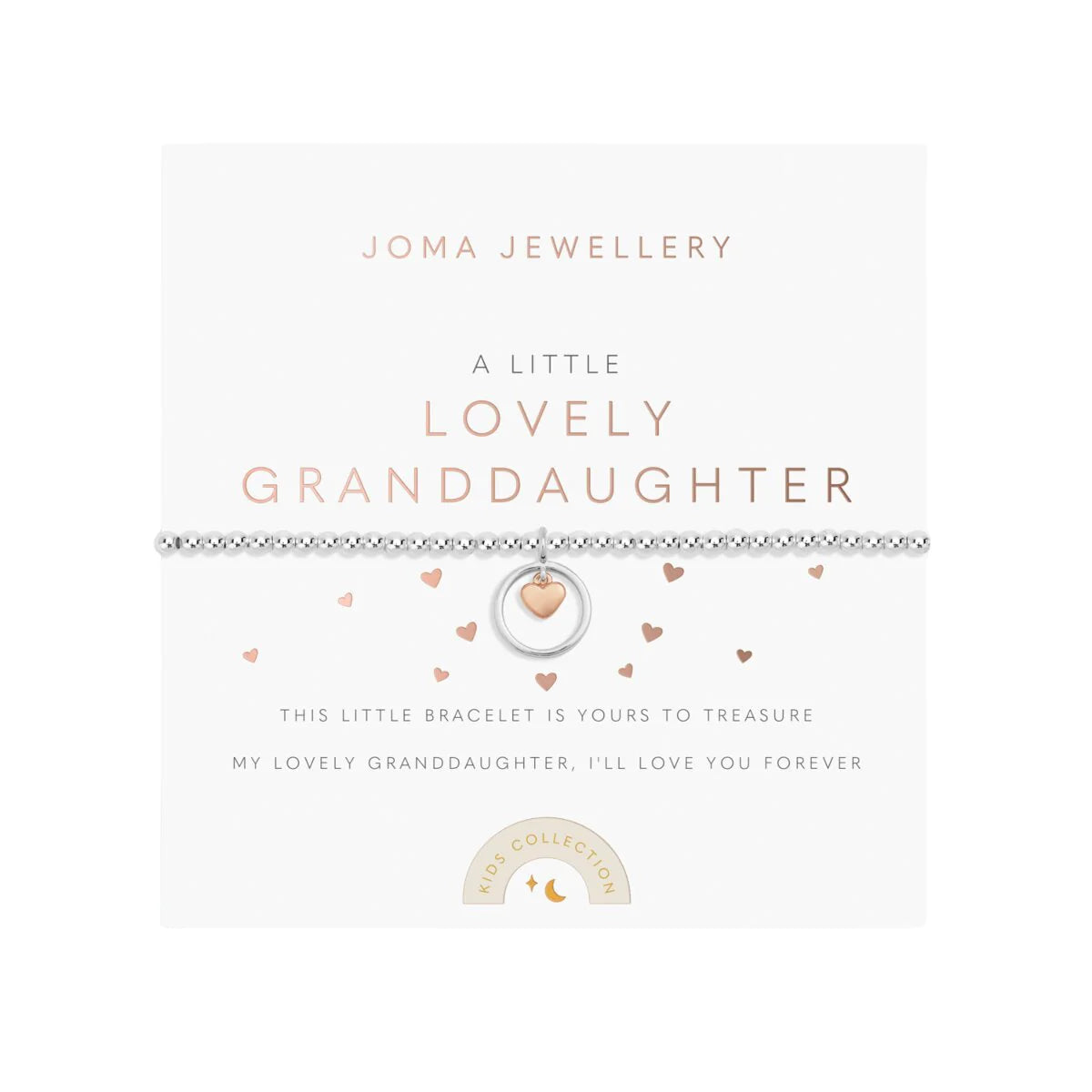 Joma Jewellery Children's A Little Lovely Granddaughter C768