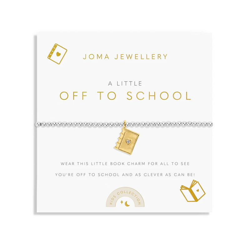 Joma Jewellery Children's A Little Off to School Bracelet C769