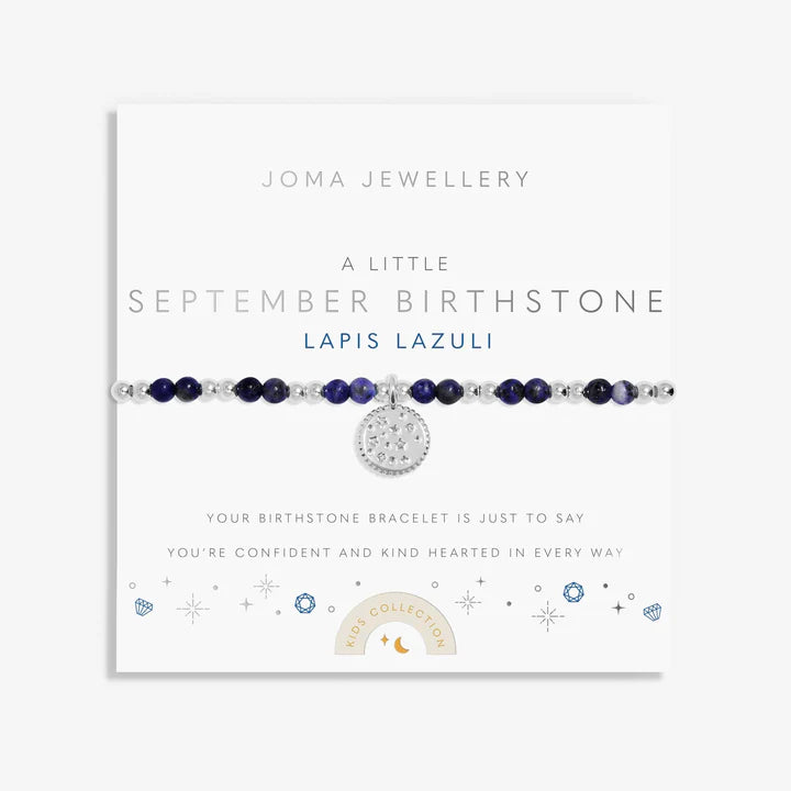 Joma Jewellery Children's Birthstone A Little September Bracelet C790