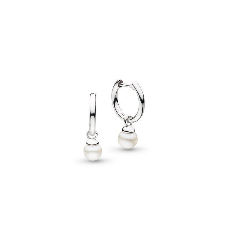 Kit Heath Coast Tumble Pearl Mini Hoop Earrings 50165FP