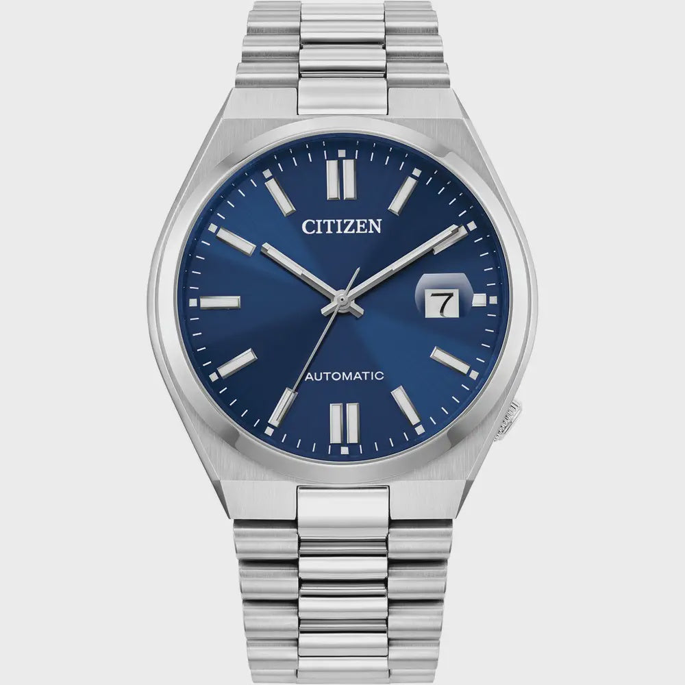 Citizen Gents Tsuyosa Automatic Blue Dial Watch NJ0150-56L