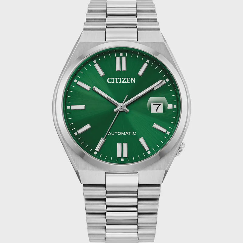 Citizen Gents Tsuyosa Automatic Green Dial Watch NJ0150-56X