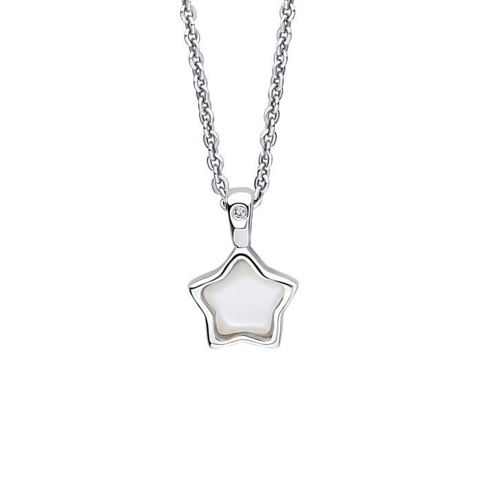 JUN Star Birthstone Necklace with Diamond P5375W