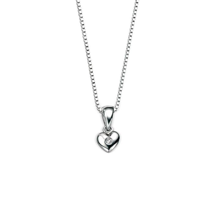 Heart Pendant with Diamond P620
