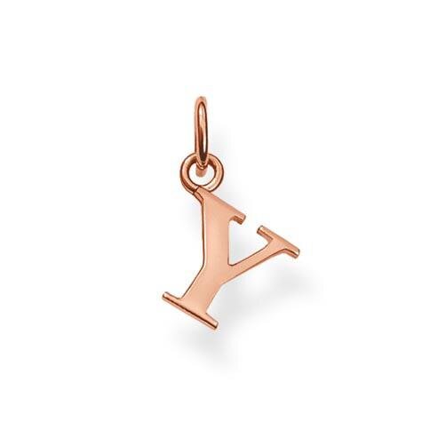 Thomas Sabo RGP Initial Y Pendant PE612-415-12