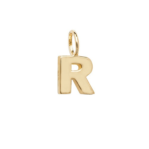 9ct Yellow Gold Initial E Pendant PN1070/R