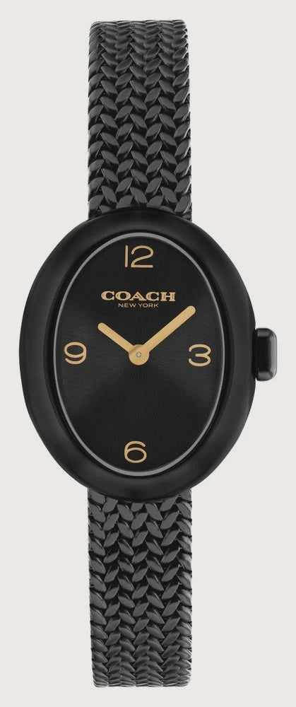 COACH Sammy Oval Dial Black Watch 14504569